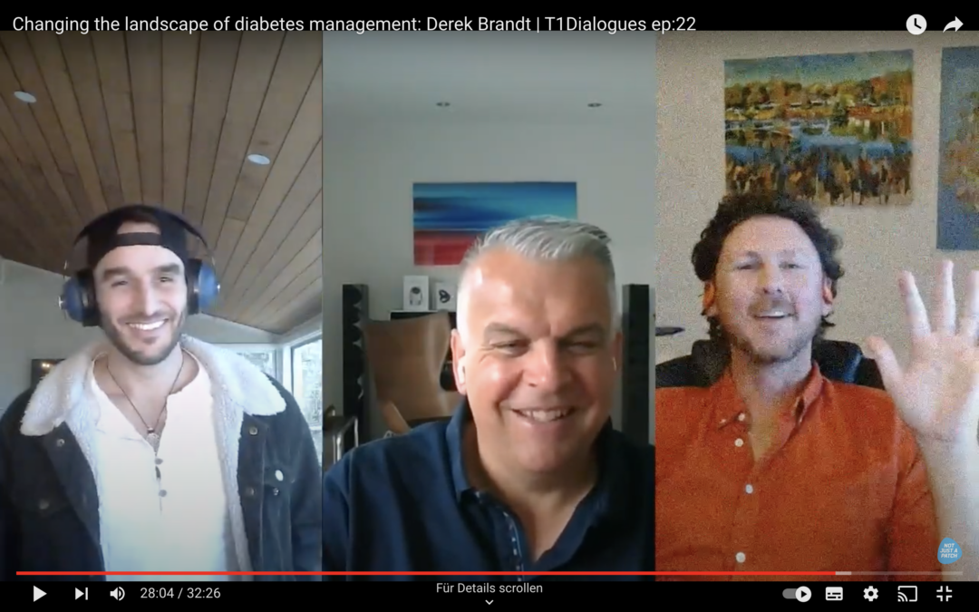 CEO Derek Brandt im Podcast T1Dialogues: Die Landschaft des Diabetes-Management nachhaltig verändern mit dem DCB